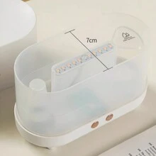 Nuvens chama Umidificador De Ar Difusor De Aroma Aromaterapia 200 Ml USB Ultrasonic Óleo Essencial Quarto Fragrância - Preto e Branco - Visão 5