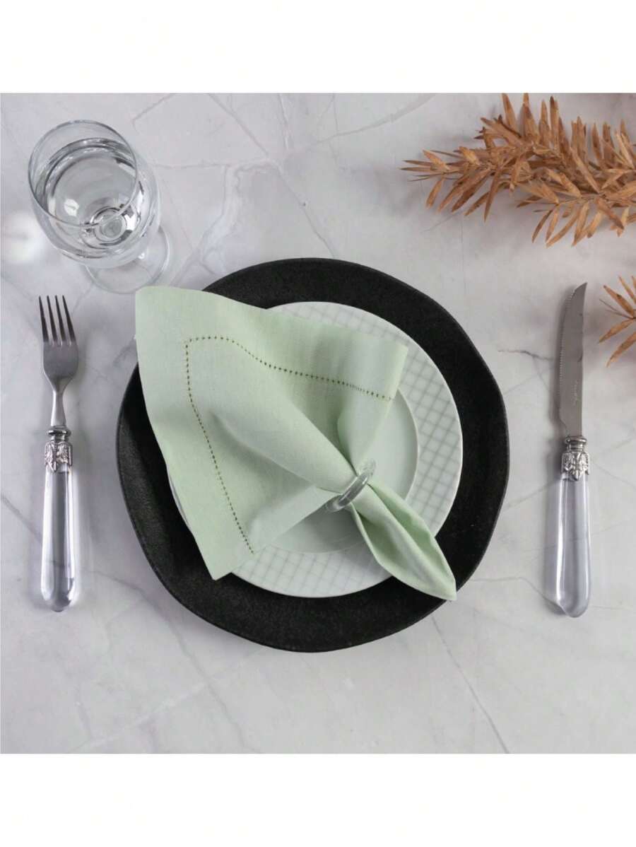 Table Napkins - Green - View 1