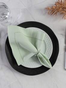 Table Napkins - Green - View 3