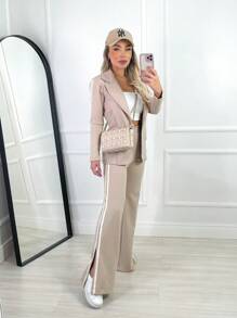 Women Two-Piece Outfits - Beis - Ver 3