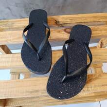 avenue shoes Women Flip-Flops - 黑色 - 查看 2