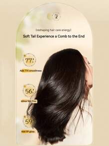 1pc Perfumed Hair Softening & Nourishing Oil Spray Helps Improve Dryness & Frizz, No-Rinse & Anti-Static, Convenient For Home & Travel Use