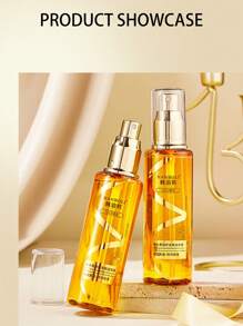 1pc Perfumed Hair Softening & Nourishing Oil Spray Helps Improve Dryness & Frizz, No-Rinse & Anti-Static, Convenient For Home & Travel Use