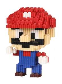 5pz Mini Bloques De figuras para armar 3D , Modelos surtidos - Multicolor - Ver 5