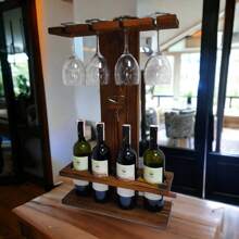 Adega de madeira Porta vinho adega barzinho Area gourmet churrasco Porta vinho de madeira Adega bar Porta taças Decoração adega