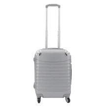 10KG Travel Suitcase With 360 Wheels And Telescopic Handle - Silver - View 2