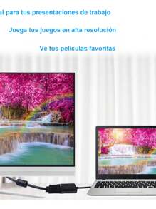 Convertidor  A Vga Con Cable Auxiliar - Albaricoque - Ver 4