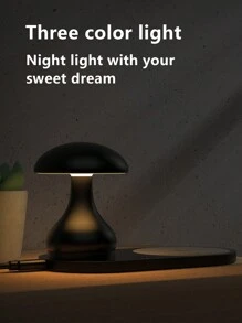 15W 2-In-1 Wireless Charging Desk Lamp & 10W Wireless Charger - Black - View 6