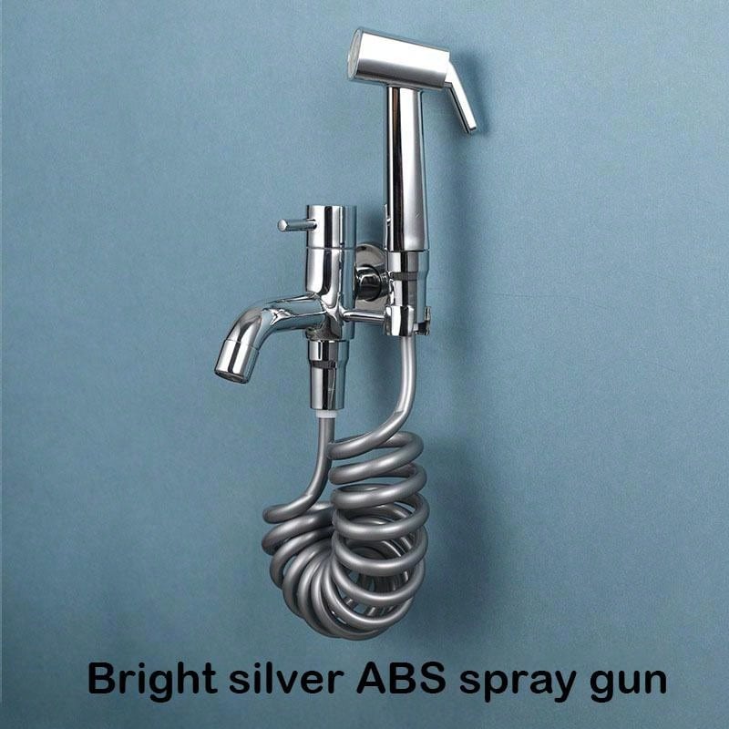 1pc Copper Mop Pool Faucet, Single Cool With Spray Gun Multifunction