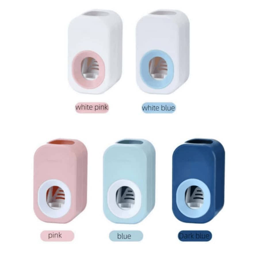 Blue And White WallMounted Toothpaste Squeezer SHEIN USA