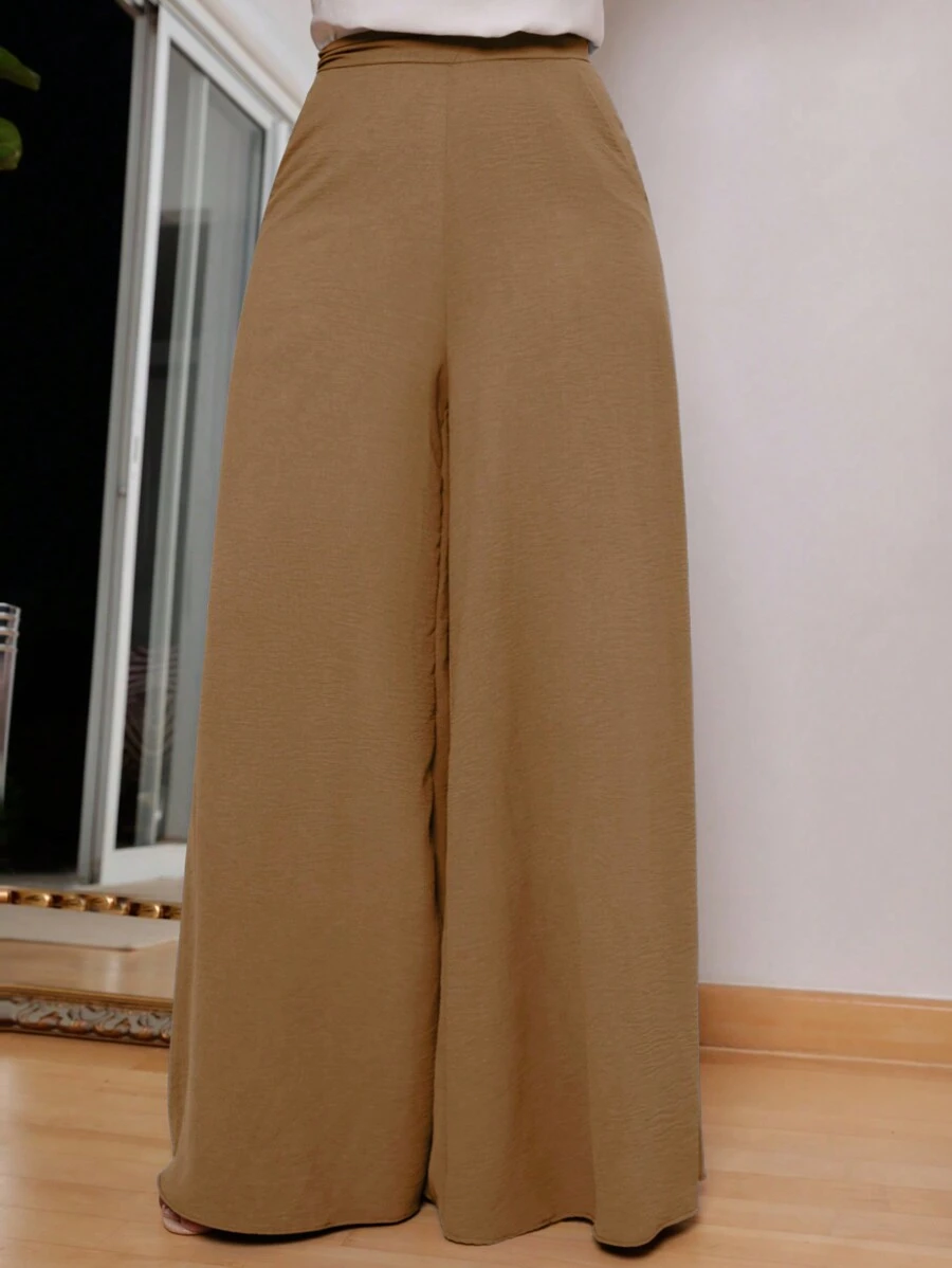 Women Pants - Mocha Brown - View 1