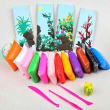 12 piezas de fomi moldeable con harramientas para moldear - Multicolor - Ver 3