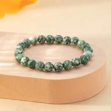 1入手工製作8mm彈性珠寶半寶石手鍊,治療水晶手鍊,男女皆可的休閒珠寶,節日禮物 - 手鍊 - 查看 40