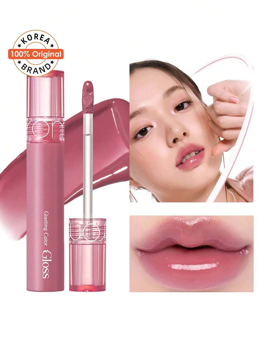 Rom&nd Romand GLASTING WATER TINT GLASTING 04 GRAPY WAY, Lớp màng mỏng thoáng khí, Son bóng nhẹ như thủy tinh, Công nghệ chuyển màu cầu vồng, Màu trong suốt trà đào, Màu ánh nhũ vàng hồng, Màu bạc hà lì, Thỏi dặm lại mini SOS, Phiên bản giới hạn dành cho mùa lễ hội, Bí quyết trang điểm tự nhiên rạng rỡ, Trang điểm Hàn Quốc