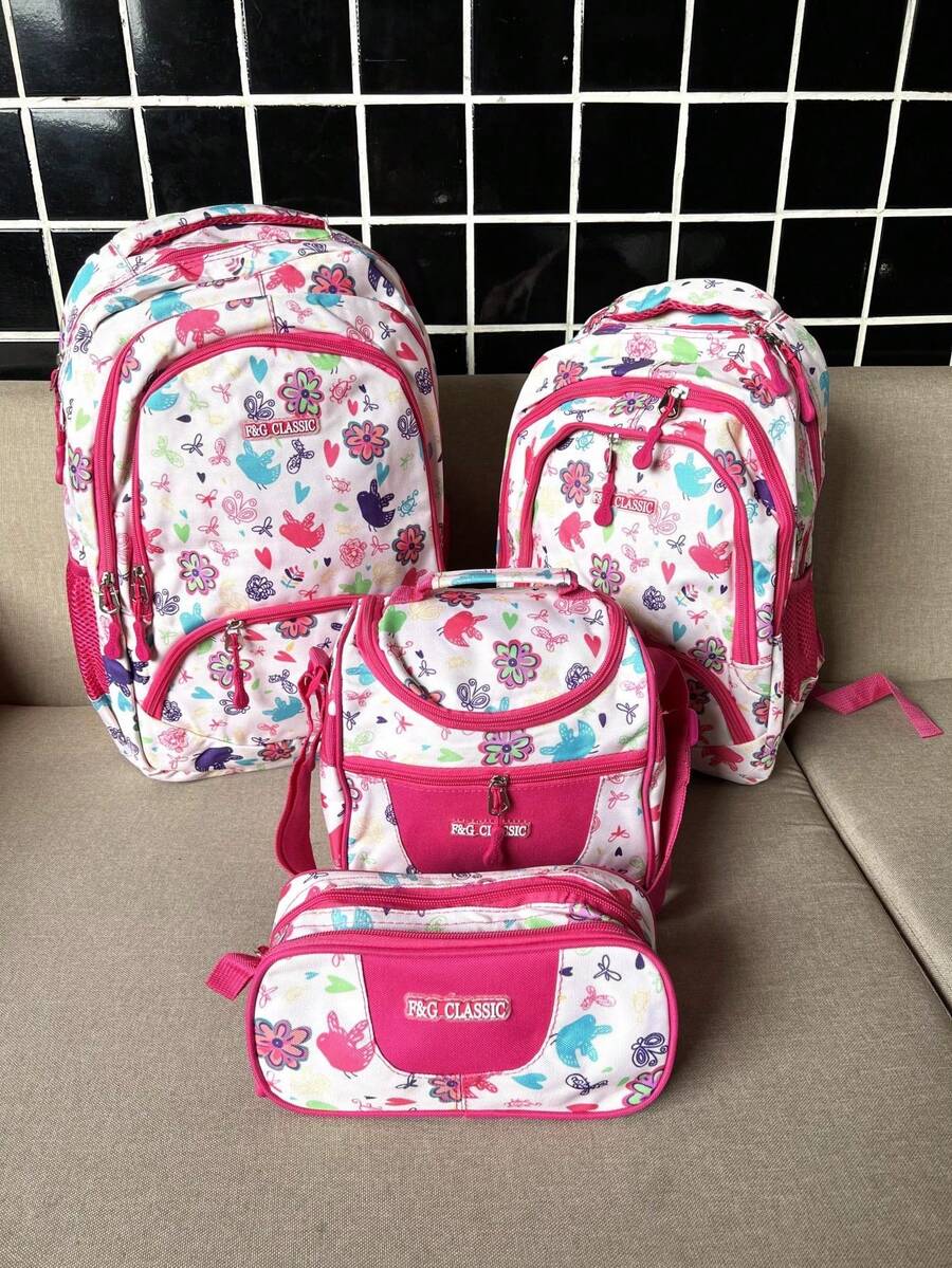 Kids Bag Sets - Màu be - Xem 1