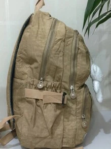 Women Fashion Backpacks - 薑色 - 查看 3