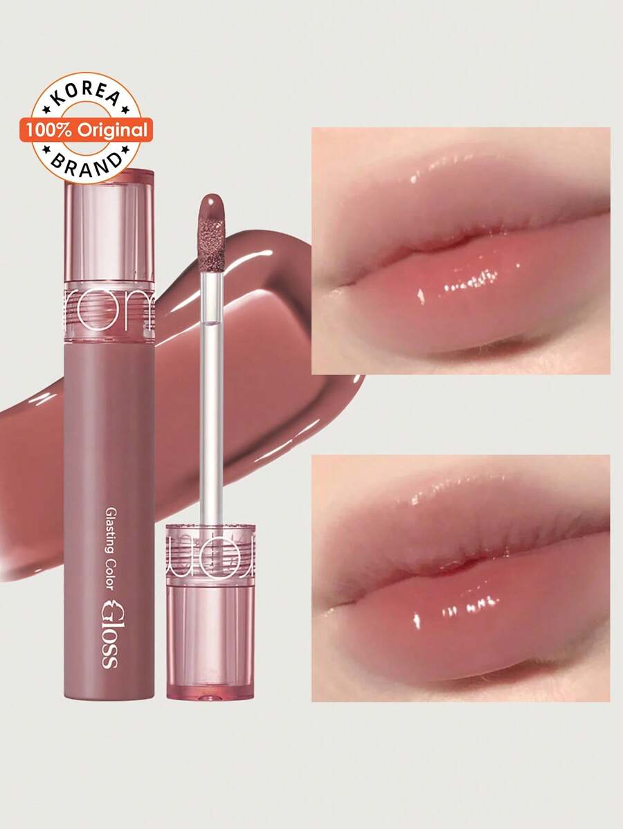 Rom&nd Romand GLASTING WATER TINT GLASTING 05 DIM MAUVE, Lớp màng mỏng thoáng khí, Son bóng nhẹ như thủy tinh, Công nghệ chuyển màu cầu vồng, Màu trong suốt trà đào, Lớp phủ ánh nhũ vàng hồng, Màu bạc hà lì, Thỏi dặm mini SOS, Phiên bản giới hạn mùa lễ hội thuần chay, Bí quyết trang điểm tự nhiên rạng rỡ, Mỹ phẩm Hàn Quốc