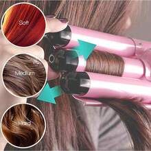 1入便攜式22mm 25mm簡約黑色電動梳子，家用塑膠電動梳子 - 查看 8