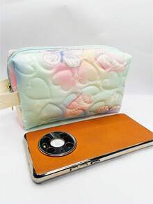 Của phụ nữ Làm đẹp Du lịch Hộp đựng Cái túi Với Nhiều Ngăn Đối với Trang điểm Và Mỹ phẩm , Mới Thuận tiện Hộp lưu trữ Đối với Đang di chuyển Túi mỹ phẩm - màu xanh lá - Xem 8