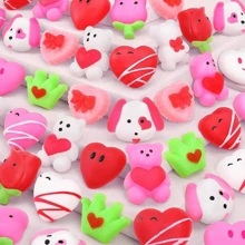 Squishy Mochi, Cartoon Design Stress Relief Mini Toy, Random Shipment - Multicolor - View 1