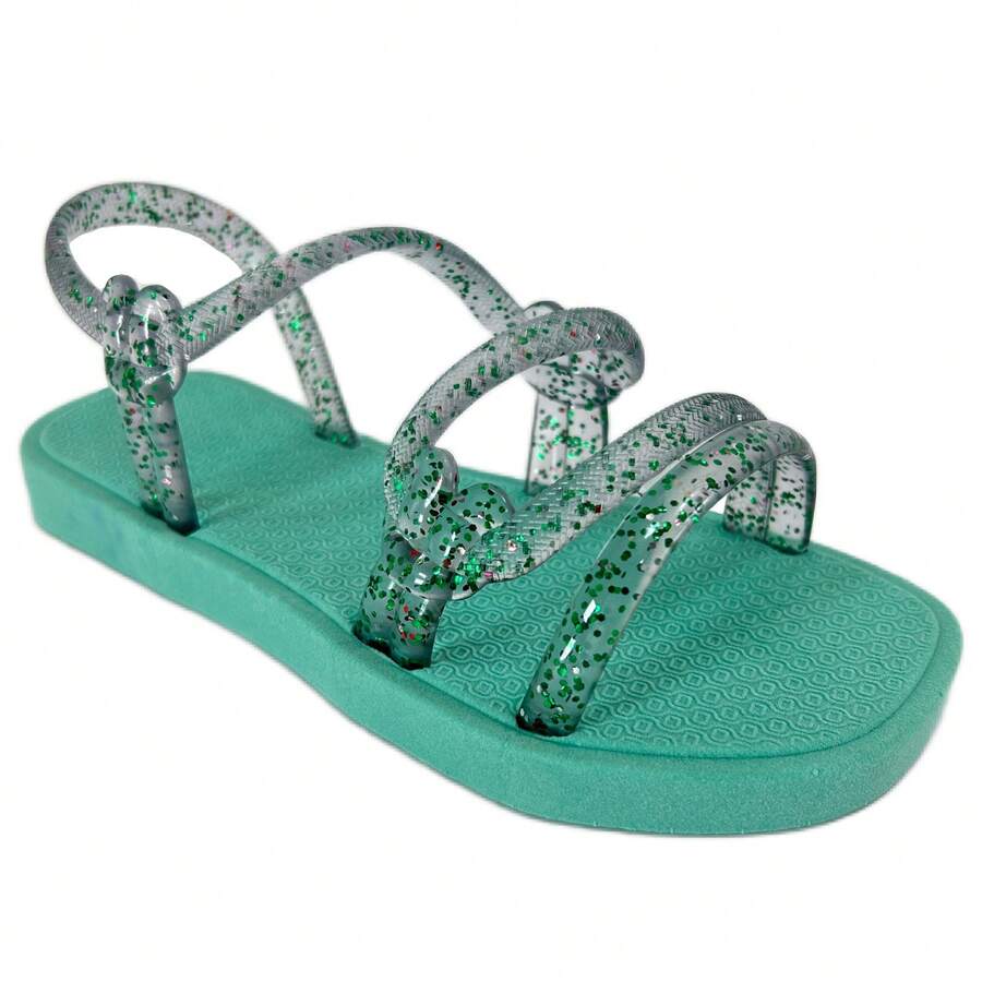 Kids Flat Sandals - 薄荷綠 - 查看 1