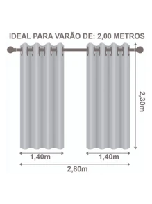 Curtains - 鏽棕色 - 查看 3