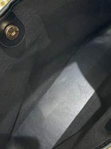 low tea 1 pezzo Borsa a tracolla da donna in PU di colore solido con chiusura magnetica, stile hobo, borsa a mano in pelle vegana per viaggio, shopping, appuntamenti, regalo, lavoro, affari, pendolarismo