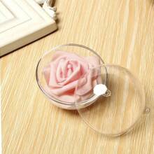 Esferas Transparentes De Plástico 12cm Para Decoración 25pz. - transparente - Ver 5