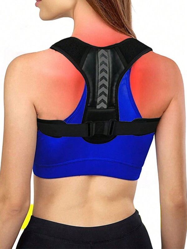 Newest S-3XL Men And Women Posture Corrector Brace, Adjustable Upper Back Brace For Clavicle Support And Providing Relax From Neck, Back And Shoulder