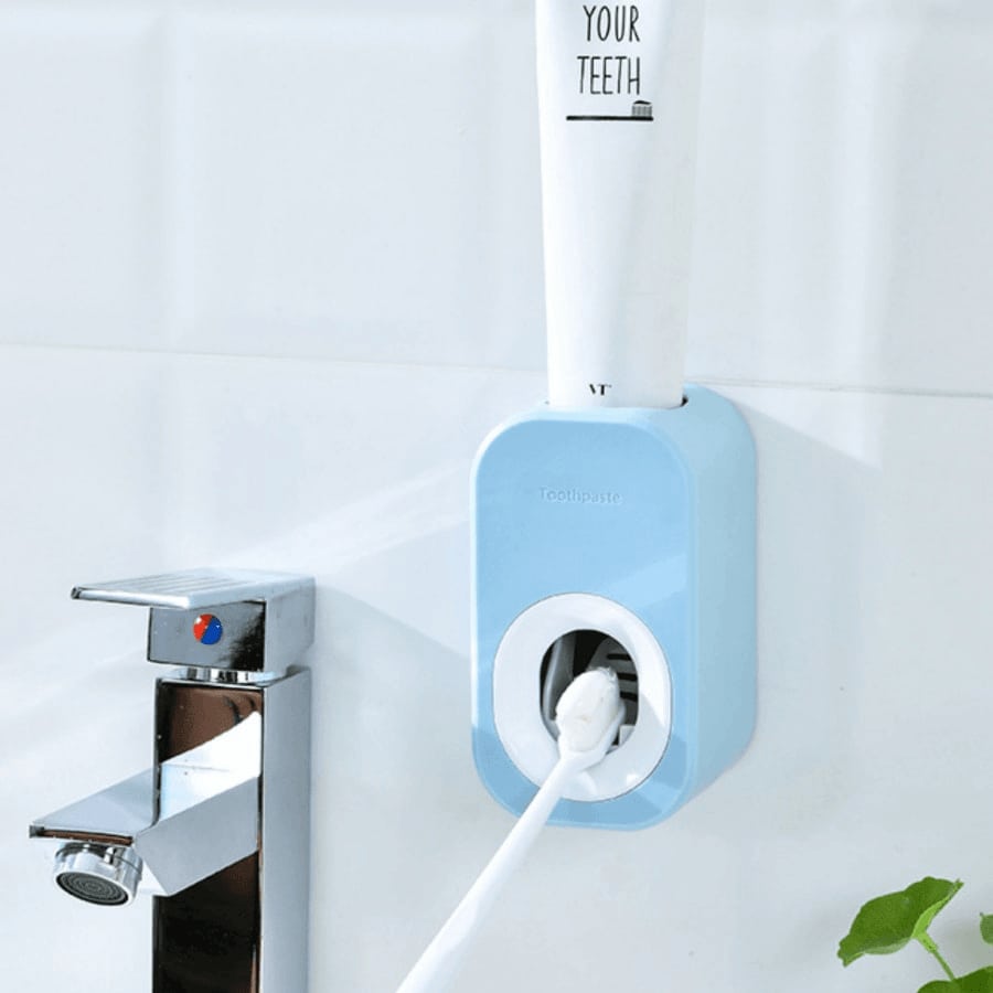 Blue & White WallMounted Toothpaste Squeezer SHEIN USA