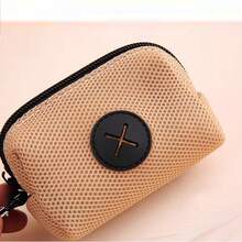 Dog Poops Waste Bag Dispenser Poo Holder Portable Access - Khaki - View 3