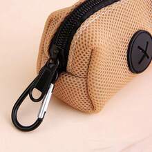 Dog Poops Waste Bag Dispenser Poo Holder Portable Access - Khaki - View 7