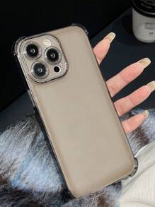 1pc Transparent Four-Corner Airbag Shockproof Phone Case Compatible With IPhone 16 Pro Max, 11, 12, 13, 14, XR, 15, 15 Pro, 15 Pro Max And Galaxy A05, A15, A25, A35, A55, S23, S24 , Redmi