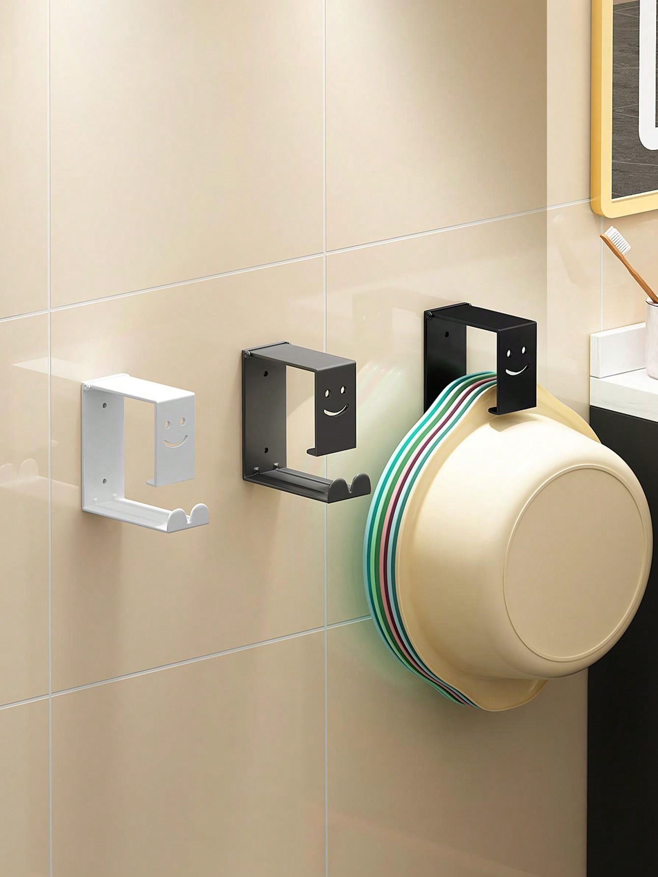 Foldable Washbasin Hanger Stainless Steel Washbasin, Storage Basin