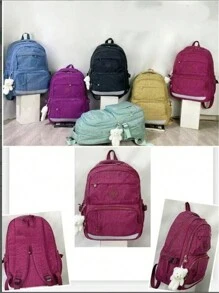 Women Fashion Backpacks - 薑色 - 查看 1