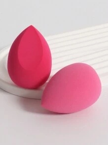 2个装化妆蛋形海绵，适用于粉底液、膏状和粉状产品，多种颜色可选，不含乳胶，适合所有肤质。可用于化妆、家居装饰、梳妆台、旅行、卧室等场合。也可用于化妆配件、粉扑、美妆蛋、散粉扑、化妆海绵等。此外，它还可作为圣诞礼物、化妆品、化妆工具、廉价商品、礼品、女士礼品、圣诞礼物、赠品、旅行必备品等。 - 彩色 - 查看 5