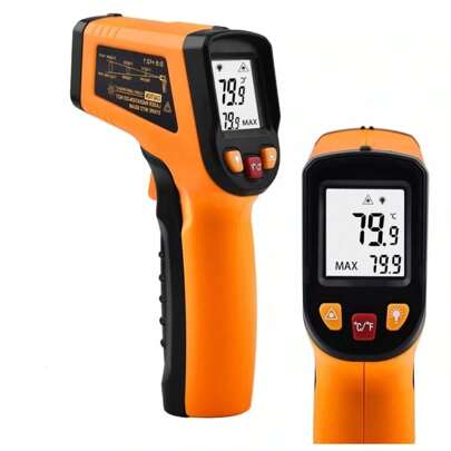 Termómetro Infrarrojo Digital Industrial (-50 A 600 ºc) para uso industrial y alimentos