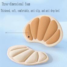 Fersenschutz Aufkleber für Sport- und Leinenschuhe zum Anpassen, rutschfeste und reibungsarme Fersensticker, Schuhgrößen-Anpassungskissen für Damen- und Herrensneaker und Lässig Schuhe