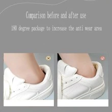 Fersenschutz Aufkleber für Sport- und Leinenschuhe zum Anpassen, rutschfeste und reibungsarme Fersensticker, Schuhgrößen-Anpassungskissen für Damen- und Herrensneaker und Lässig Schuhe