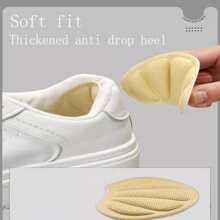 Fersenschutz Aufkleber für Sport- und Leinenschuhe zum Anpassen, rutschfeste und reibungsarme Fersensticker, Schuhgrößen-Anpassungskissen für Damen- und Herrensneaker und Lässig Schuhe