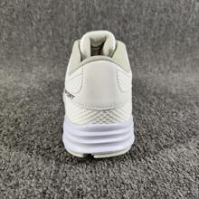 轻便透气树脂钢头防砸鞋，劳保防护鞋，春夏季男女网眼工作鞋 - 白色 - 查看 4