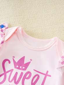 Conjuntos De Niña De Bebé - Rosa - Ver 4