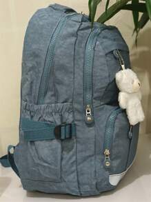 Women Fashion Backpacks - Màu xanh ngọc - Xem 2
