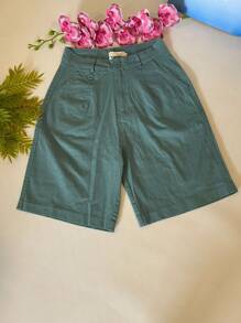 Women Shorts - 淺藍色 - 查看 1