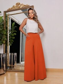Women Pants - Orange - View 3