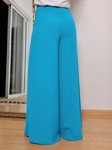 Women Pants - Baby Blue - View 2