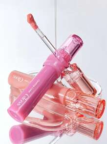 Rom&nd Romand GLASTING WATER TINT GLASTING 02 NUTTY VAGUE，透气薄膜融合，轻盈如玻璃般的光泽，彩虹渐变技术，蜜桃茶啫喱透明色，玫瑰金星尘薄纱，哑光薄荷氧气光泽，迷你SOS补妆棒，纯素假日限量版，裸妆光泽秘诀，韩妆，韩国化妆品 - GLASTING 02 NUTTY VAGUE - 查看 6