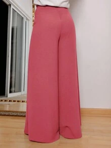 Women Pants - Coral Pink - View 2