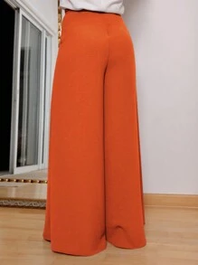 Women Pants - Orange - View 2