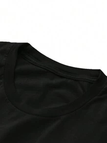 Men T-Shirts - 黑色 - 查看 4